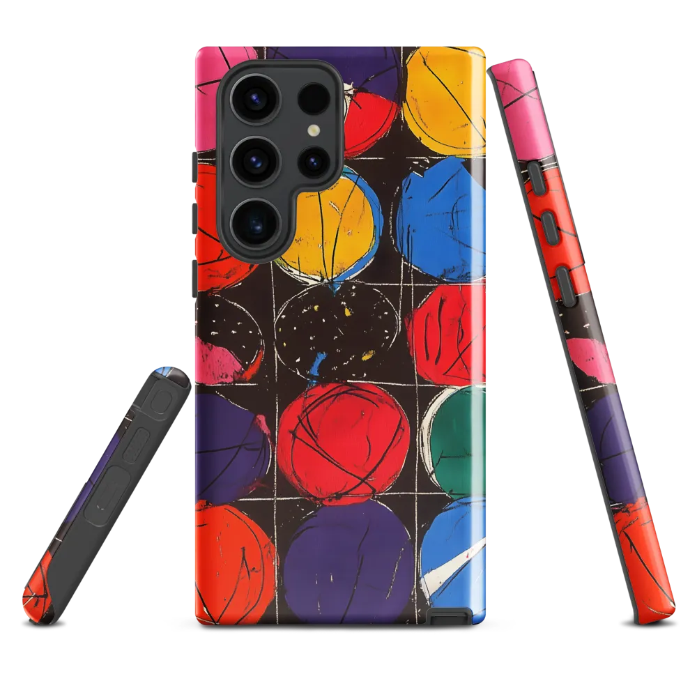Colorful Circles in Abstract Harmony