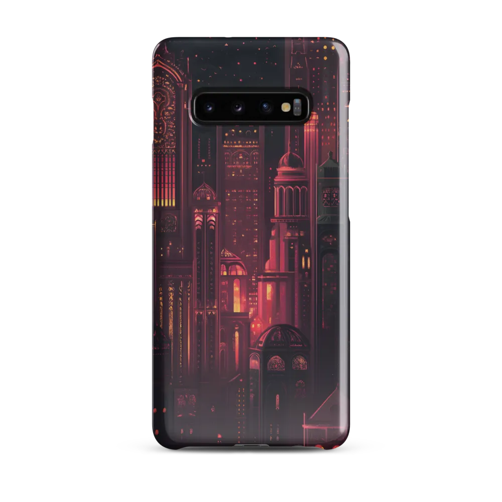 Mystical Metropolis: Dreams of Light | Phone Case |  S10 Plus | Snap Case | Glossy