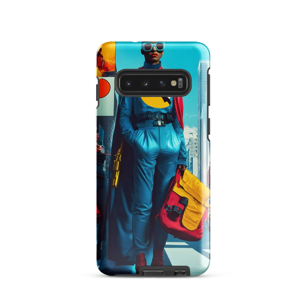Urban Power: A Superhero's Stance
