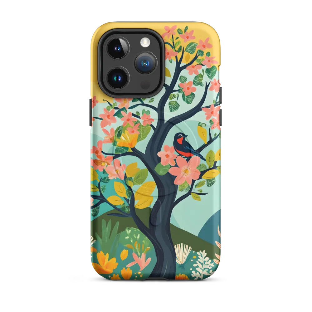 Spring Blossoms: A Serene Encounter
