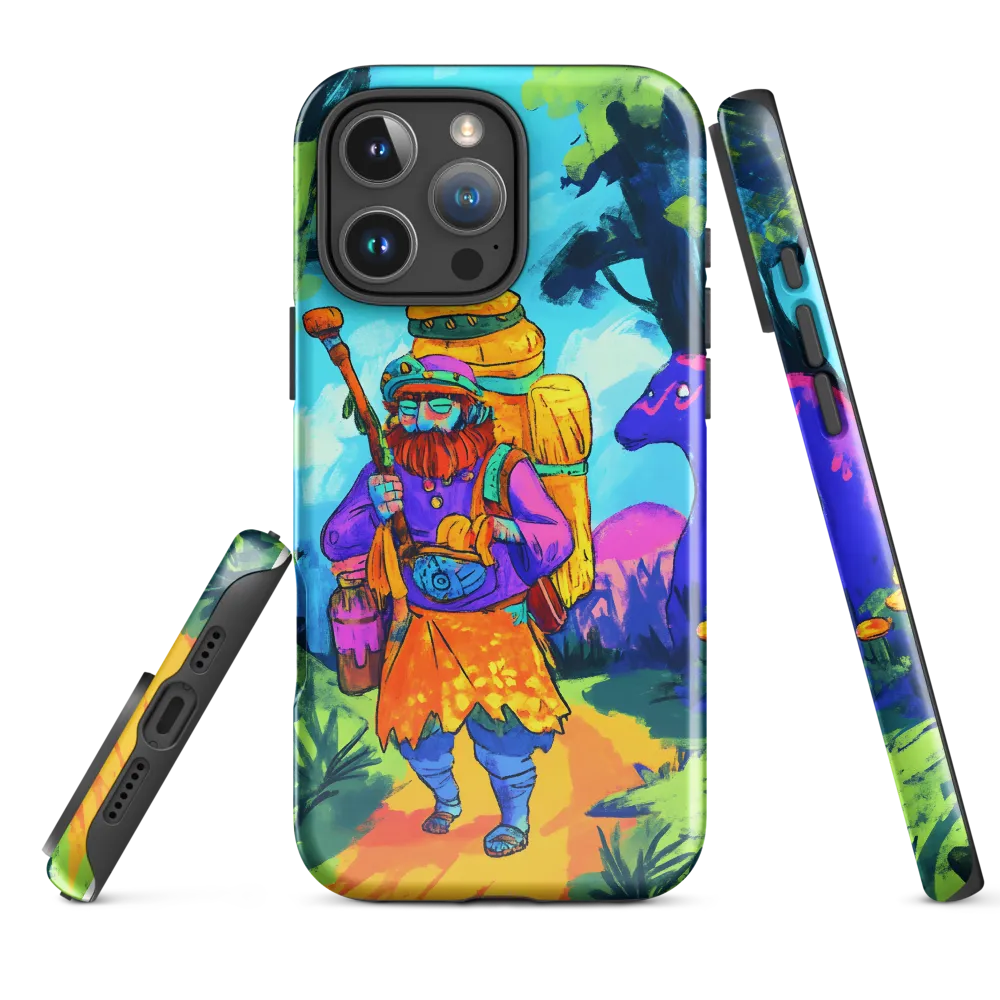 Journey Through a Whimsical Forest | Phone Case |  16 Pro Max | Tough Case | Glossy