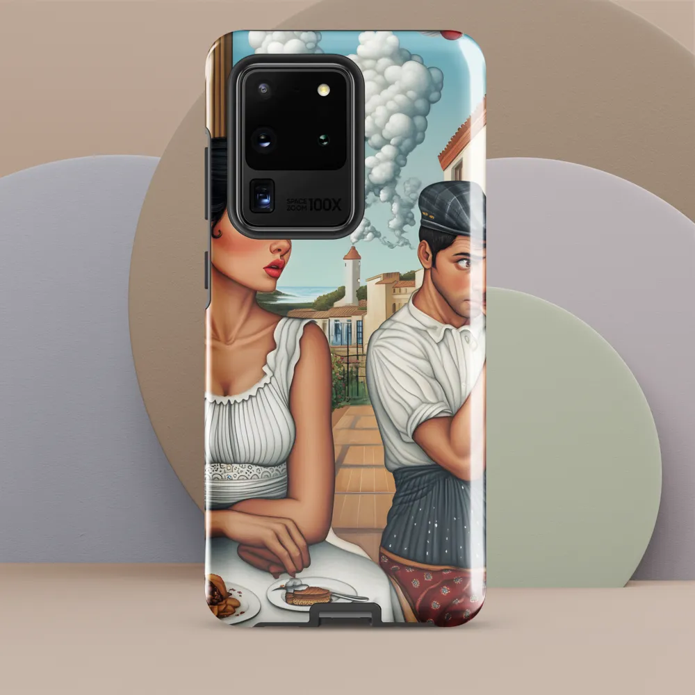 Tension Between Worlds | Phone Case |  S20 Ultra | Tough Case | Glossy