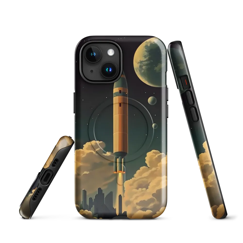 Journey Through the Cosmic Frontier | Phone Case |  15 | MagSafe® Tough Case | Glossy