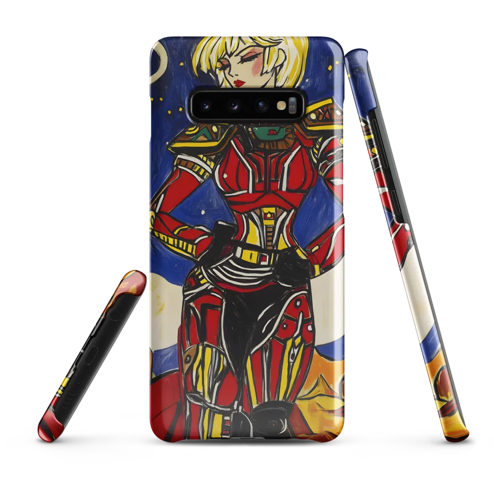 The Defiant Warrior | Phone Case |  S10 Plus | Snap Case | Glossy