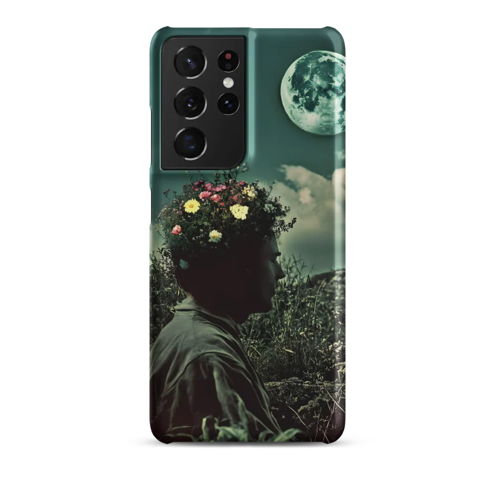Moonlit Blossom | Phone Case |  S21 Ultra | Snap Case | Matte