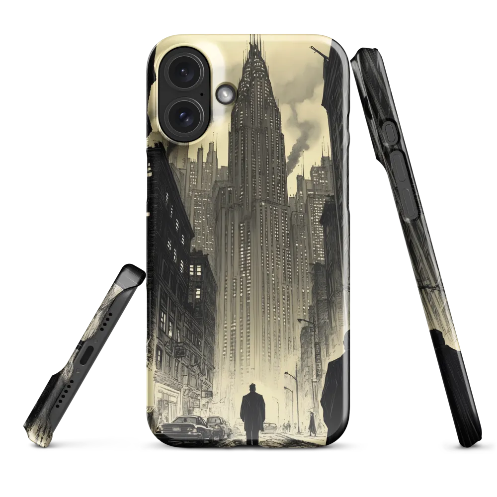 Echoes of the City | Phone Case |  16 Plus | Snap Case | Glossy