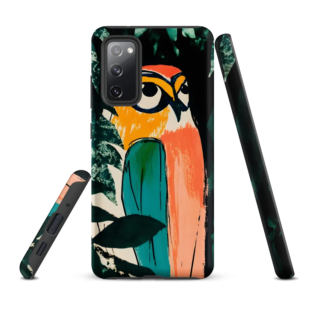 Camouflaged Majesty: The Abstract Owl