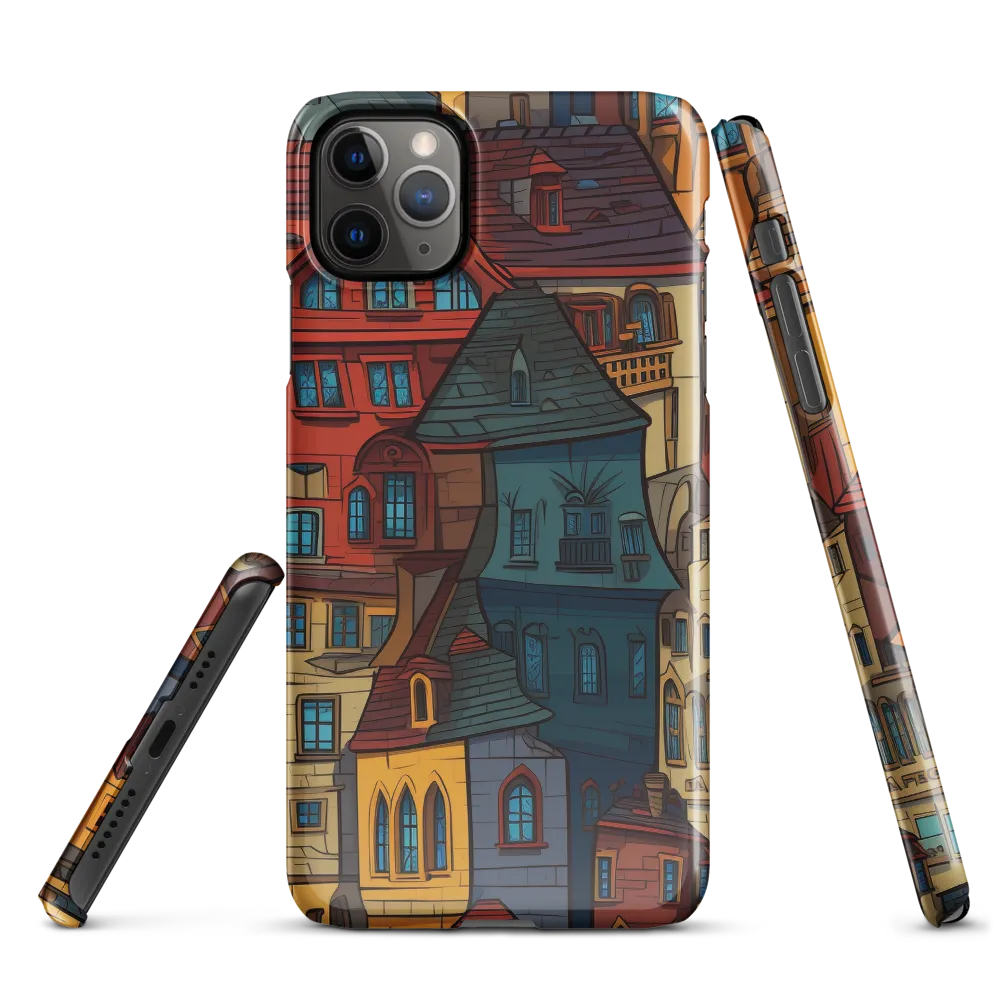 Whimsical Urban Mosaic | Phone Case |  11 Pro Max | Snap Case | Glossy