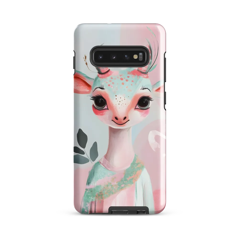 A Whimsical Goat Delight | Phone Case |  S10 Plus | Tough Case | Glossy