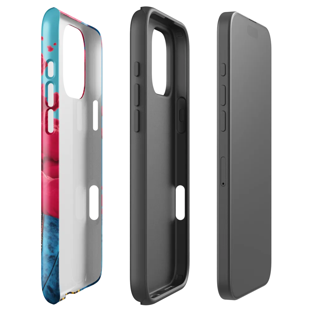 Bold Elegance in Digital Fashion | Phone Case |  16 Pro Max | Tough Case | Glossy
