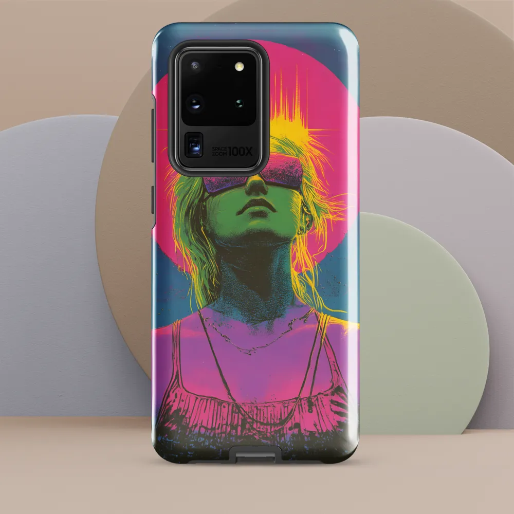 Neon Dreams: Portrait of a Modern Muse