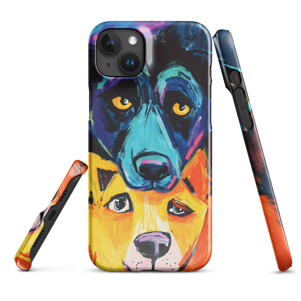 Vibrant Companions: An Expression of Canine Spirit