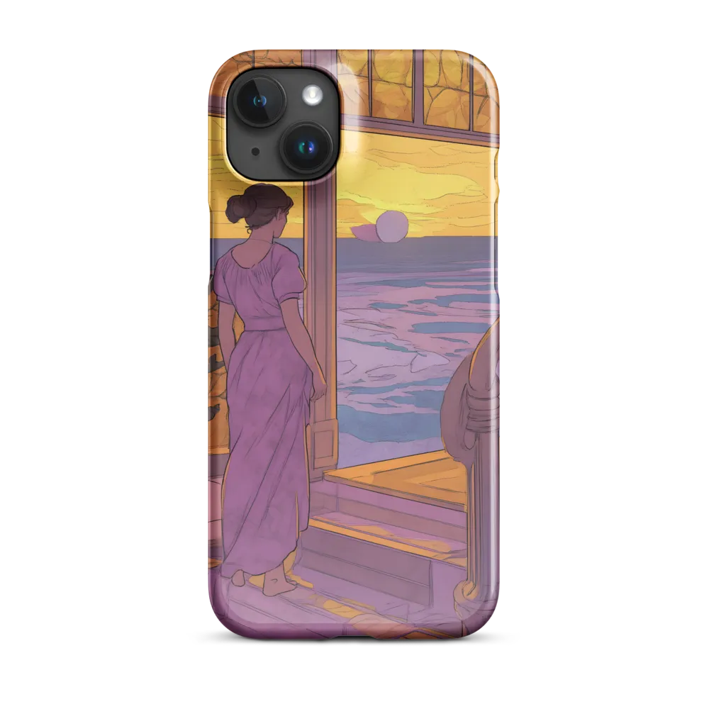 Whispers of the Sunset | Phone Case |  15 Plus | Snap Case | Glossy