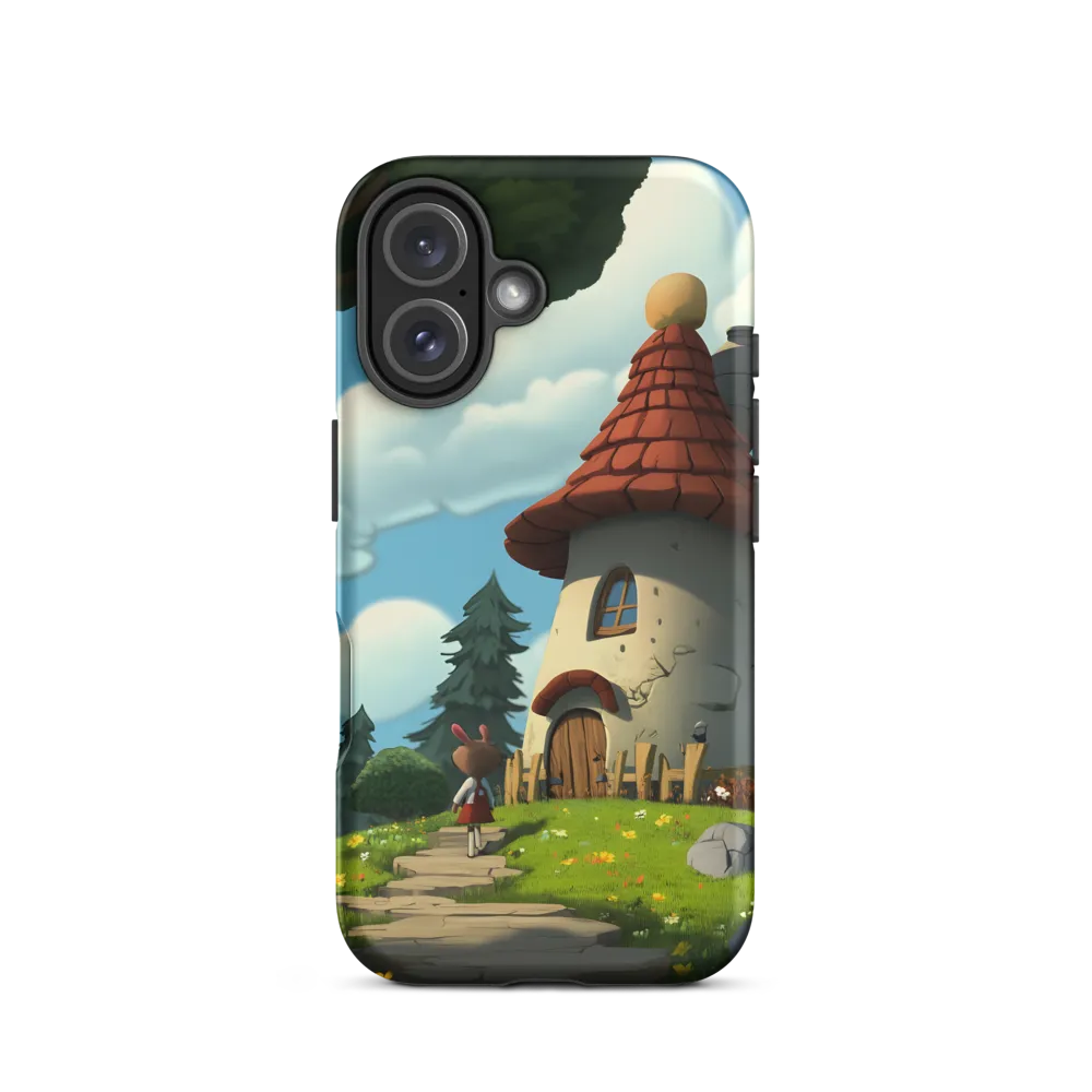 Whimsical Cottage in a Serene Landscape | Phone Case |  16 | Tough Case | Matte