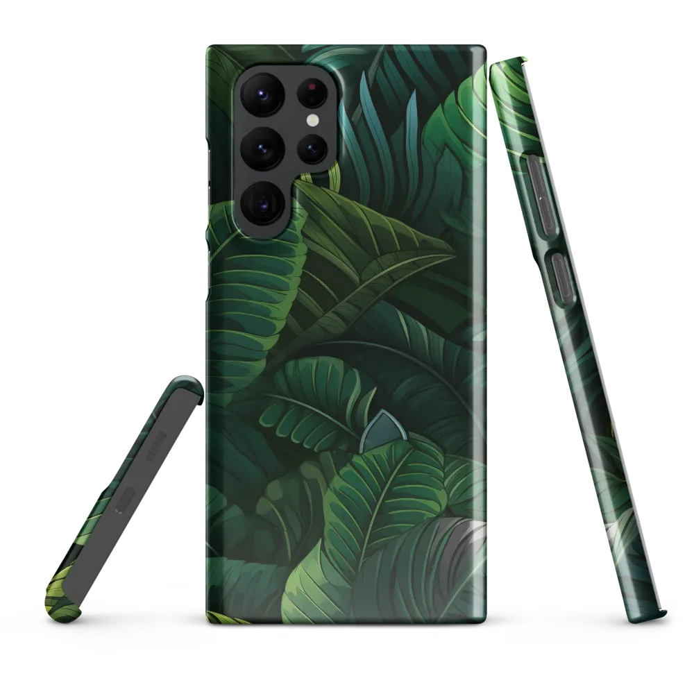 Lush Canopy: A Tropical Foliage Study