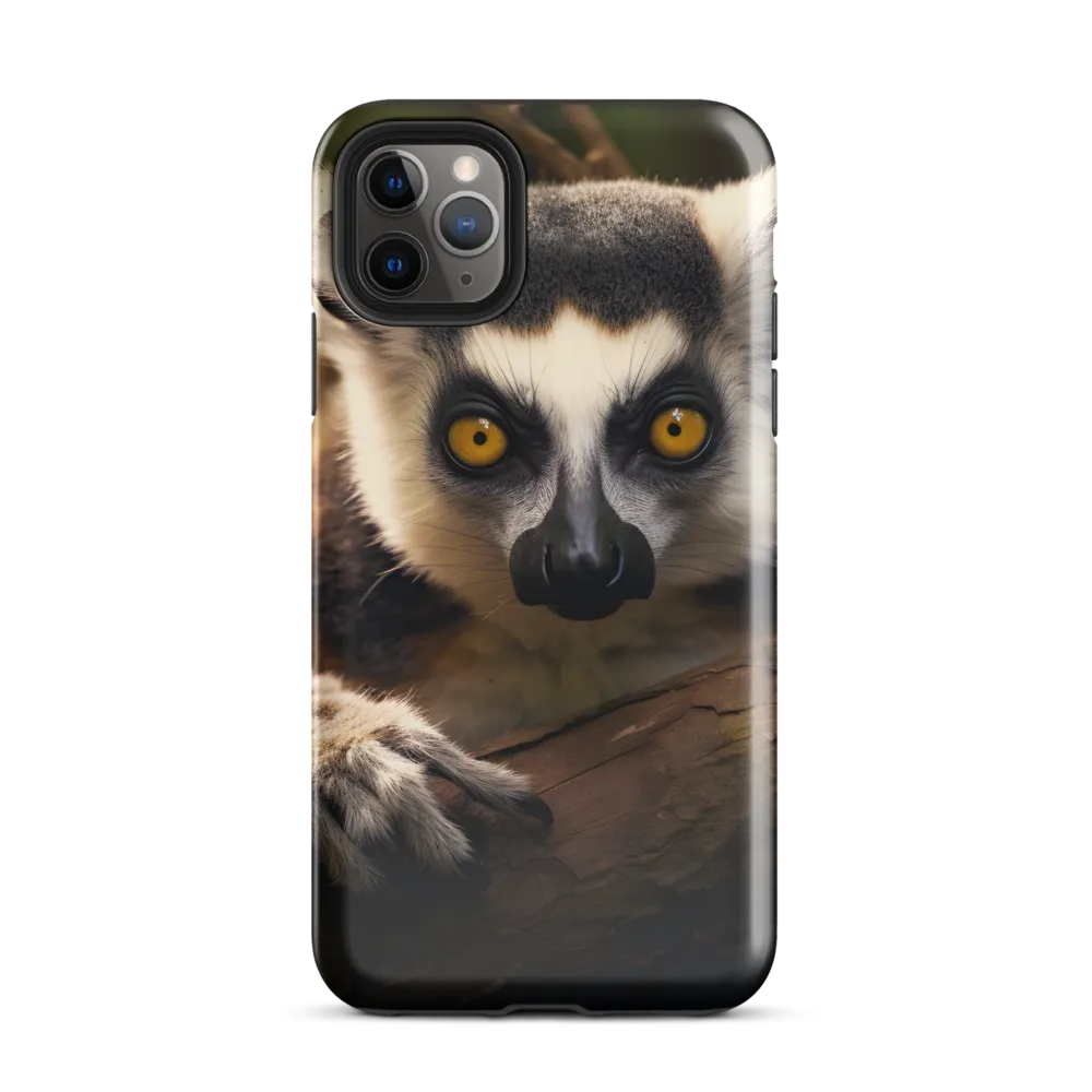 The Watchful Lemur | Phone Case |  11 Pro Max | Tough Case | Glossy