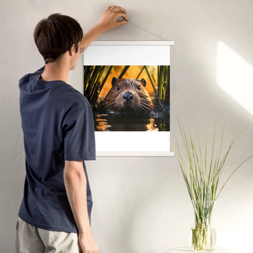 Beaver Serenity: A Natural Portrait