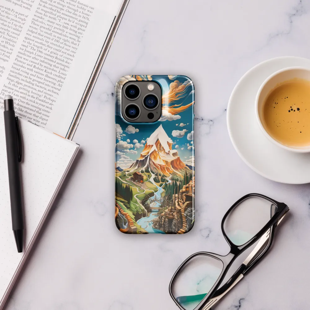 Mountain Reverie | Phone Case |  14 Pro | Snap Case | Glossy