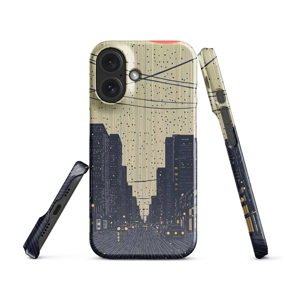 Glistening Streets of Melancholy | Phone Case |  16 | Snap Case | Glossy