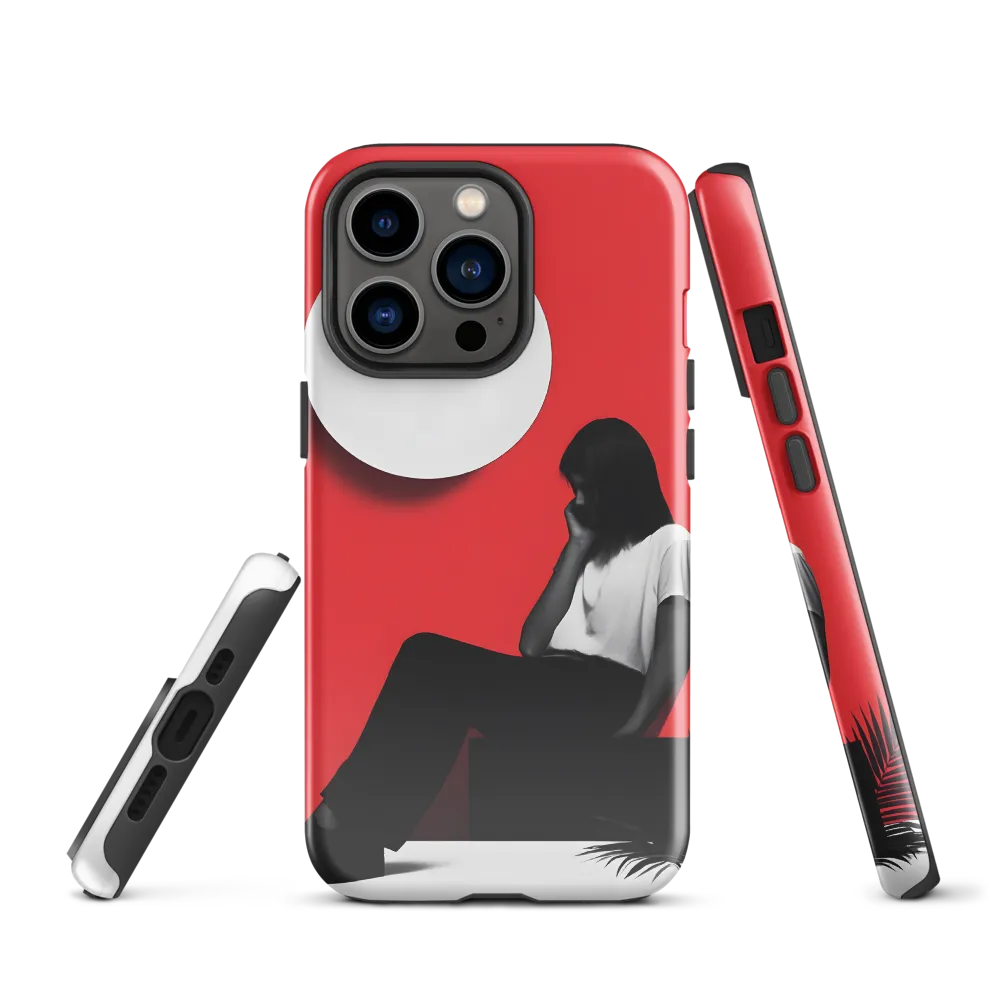 Contemplation in Red