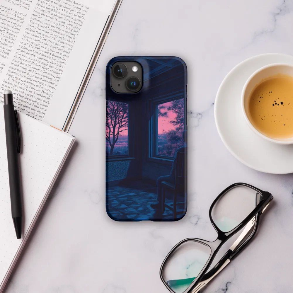 Reflections of Solitude | Phone Case |  15 Plus | Snap Case | Matte