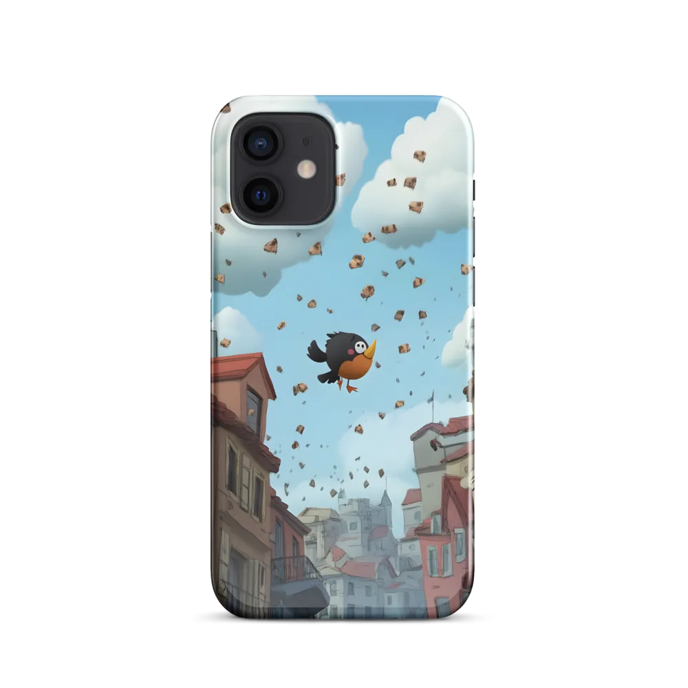 A Whimsical Flight Through Bread and Sky