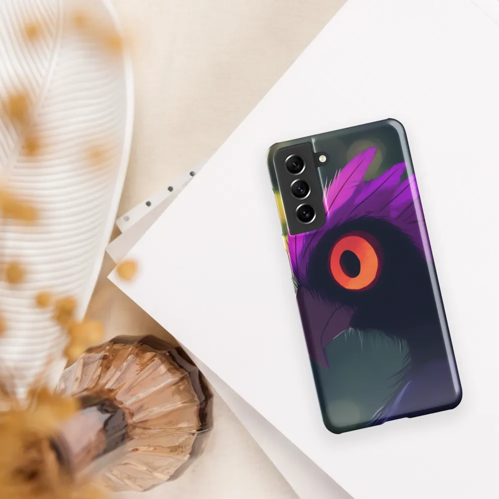 Mysterious Owl | Phone Case |  S21 | Snap Case | Glossy