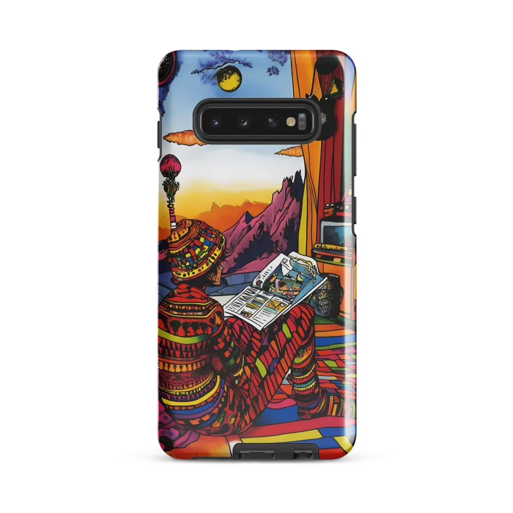 Psychedelic Reverie | Phone Case |  S10 Plus | Tough Case | Glossy