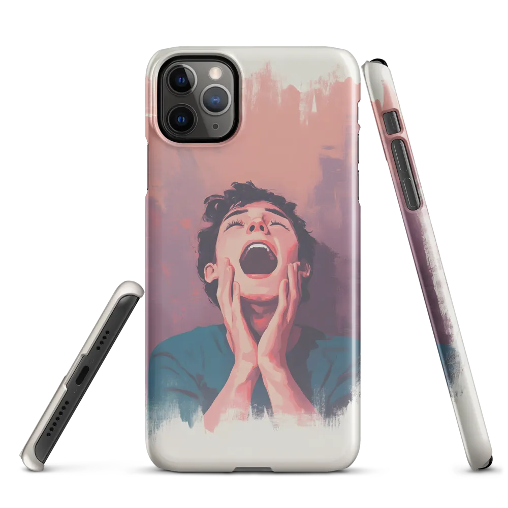 The Silent Scream | Phone Case |  11 Pro Max | Snap Case | Glossy