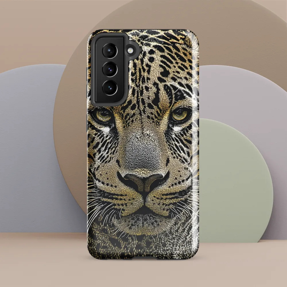 The Majestic Gaze: Portrait of a Leopard