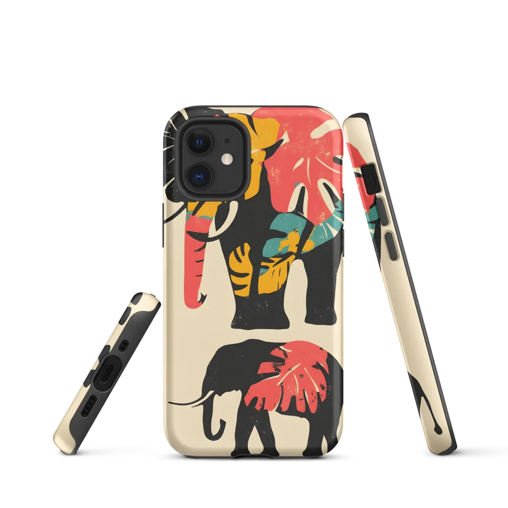 Tropical Elegance: The Elephant's Dance