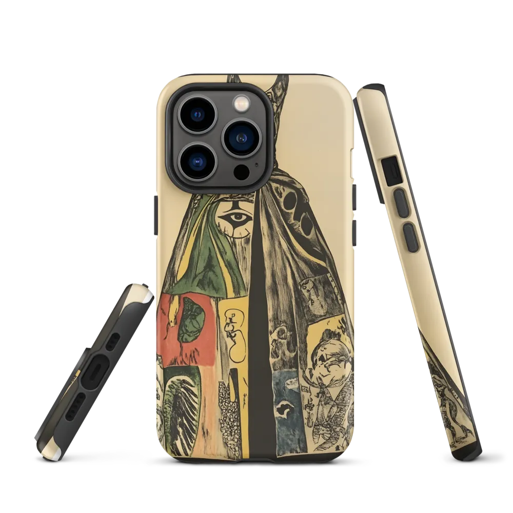 Mystical Cloak of Symbols | Phone Case |  13 Pro | Tough Case | Matte