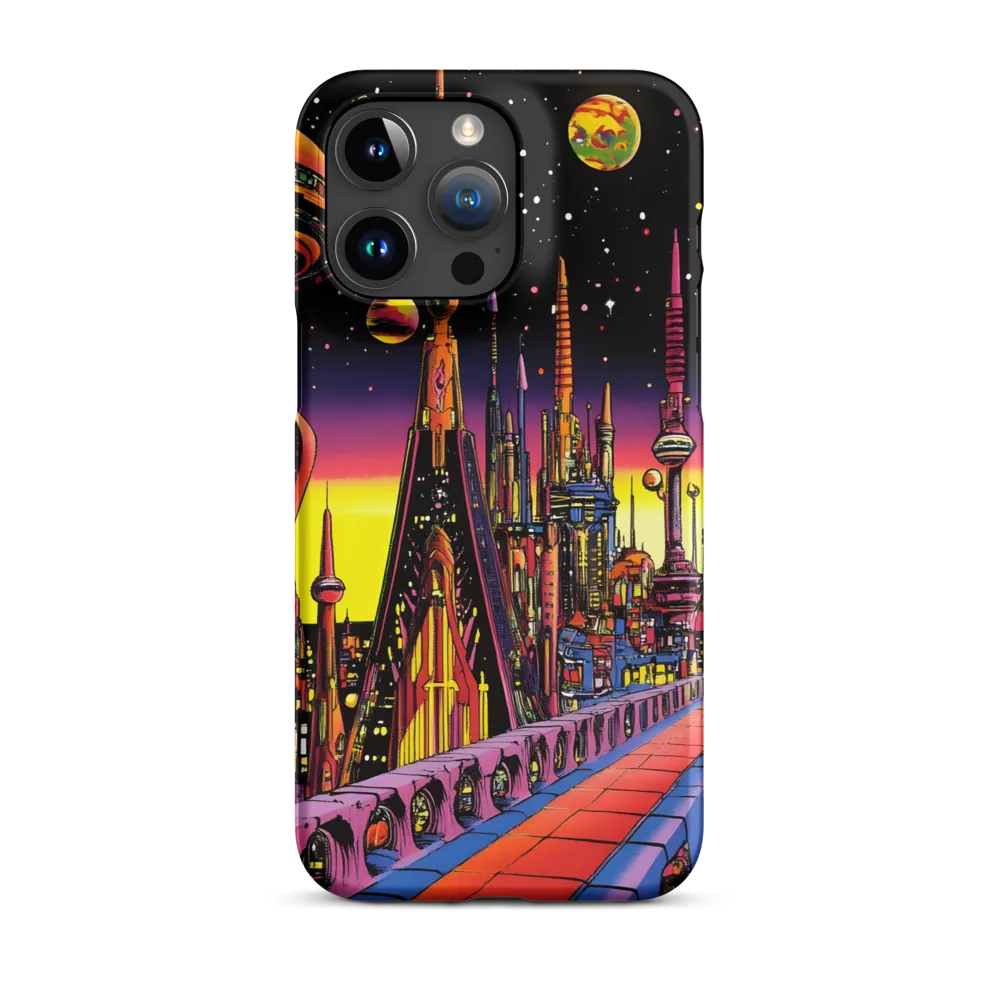 Futuristic Cosmos: A Journey Through Neon Cities