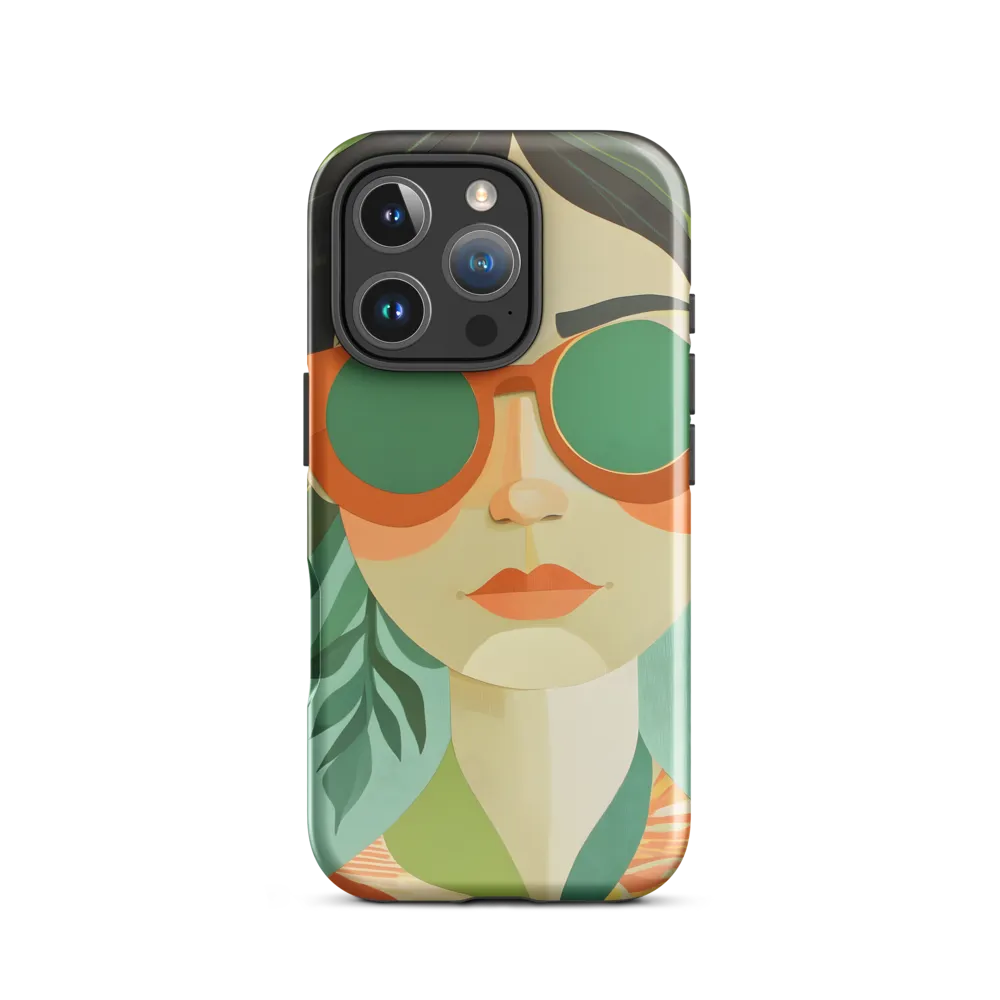 Bold Serenity: A Modern Portrait