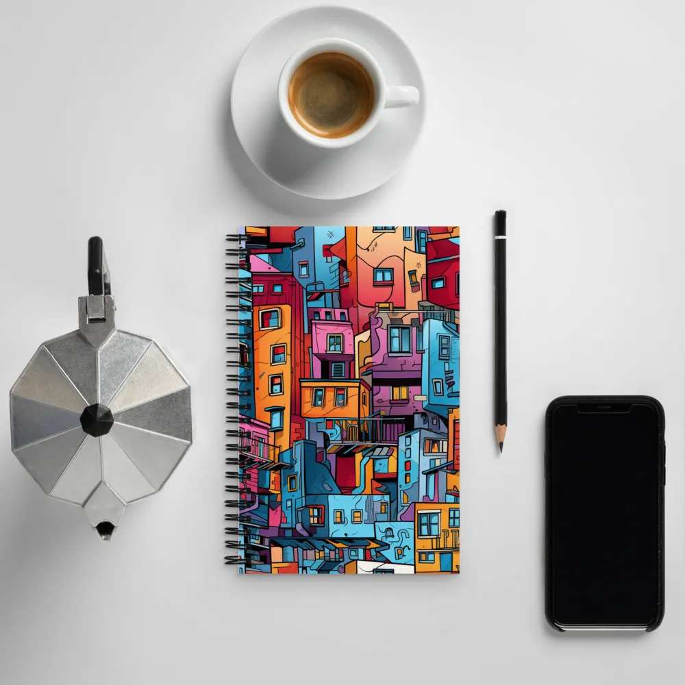 Urban Kaleidoscope | Spiral Notebook