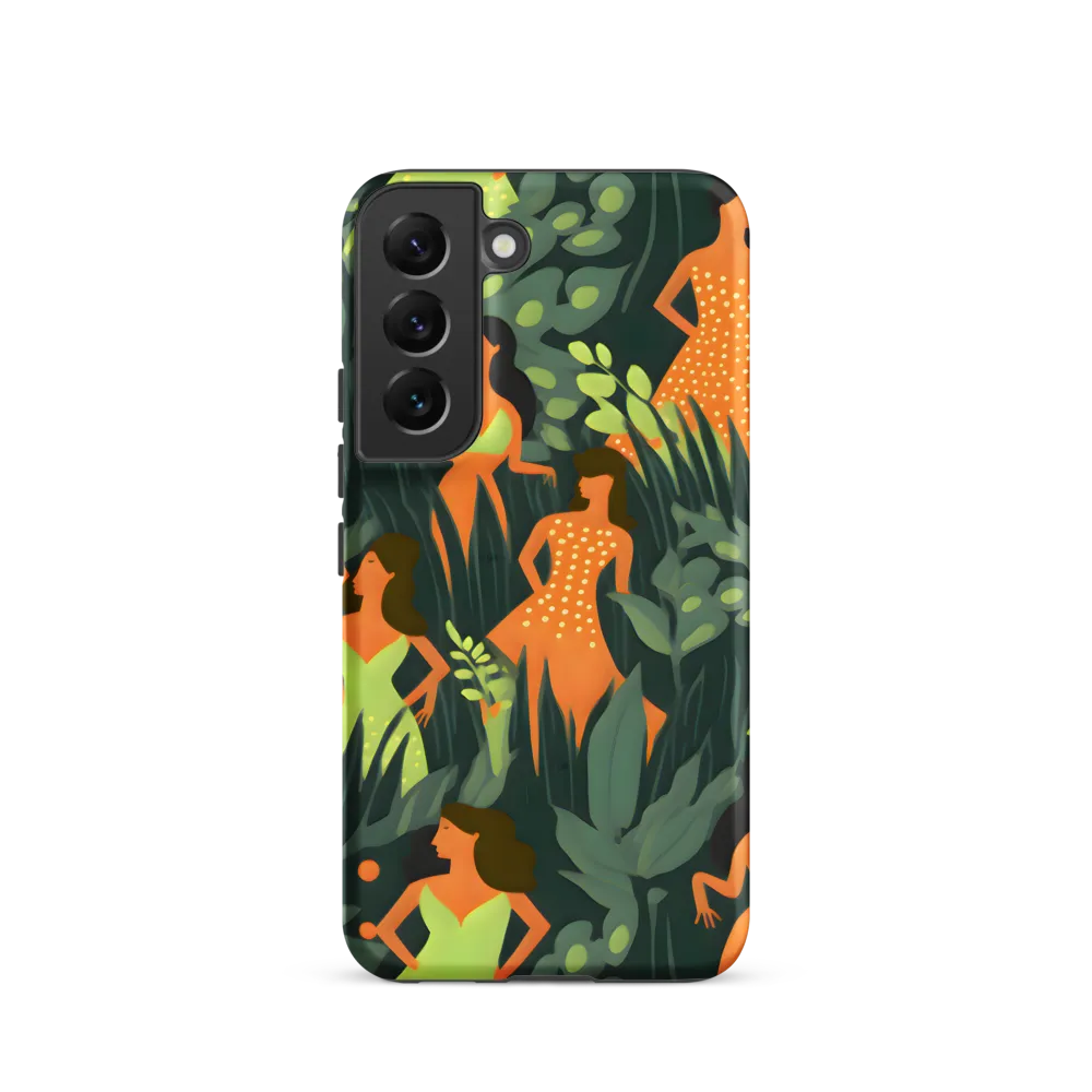 Playful Harmony in Patterns | Phone Case |  S22 | Tough Case | Matte