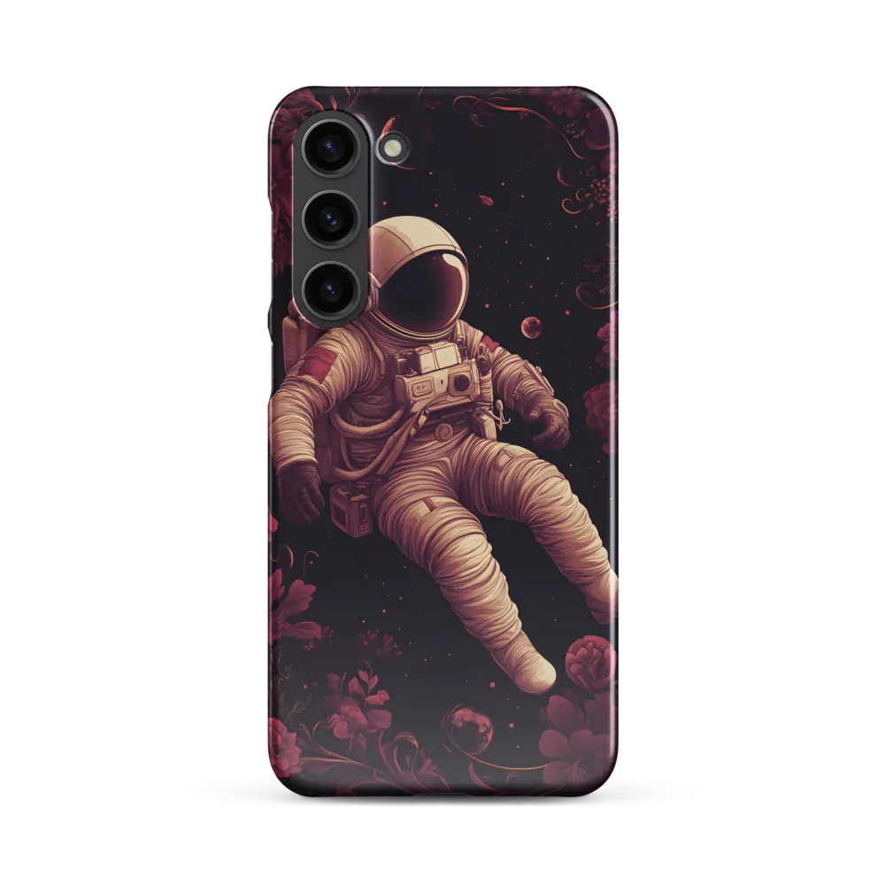 Cosmic Bloom: An Astronaut's Journey