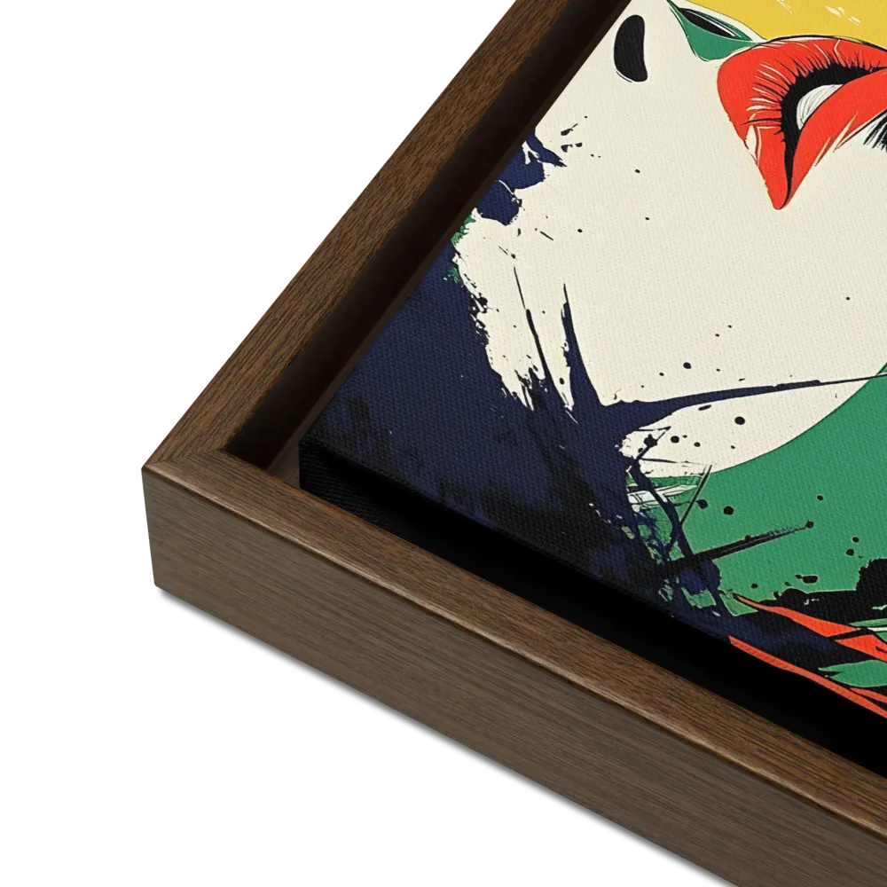 Bold Reflections: A Pop Art Portrait