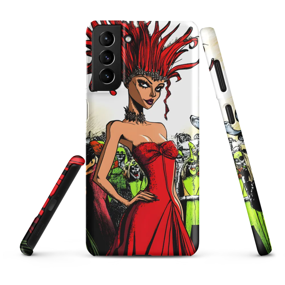 Fiery Elegance: A Fashion Statement