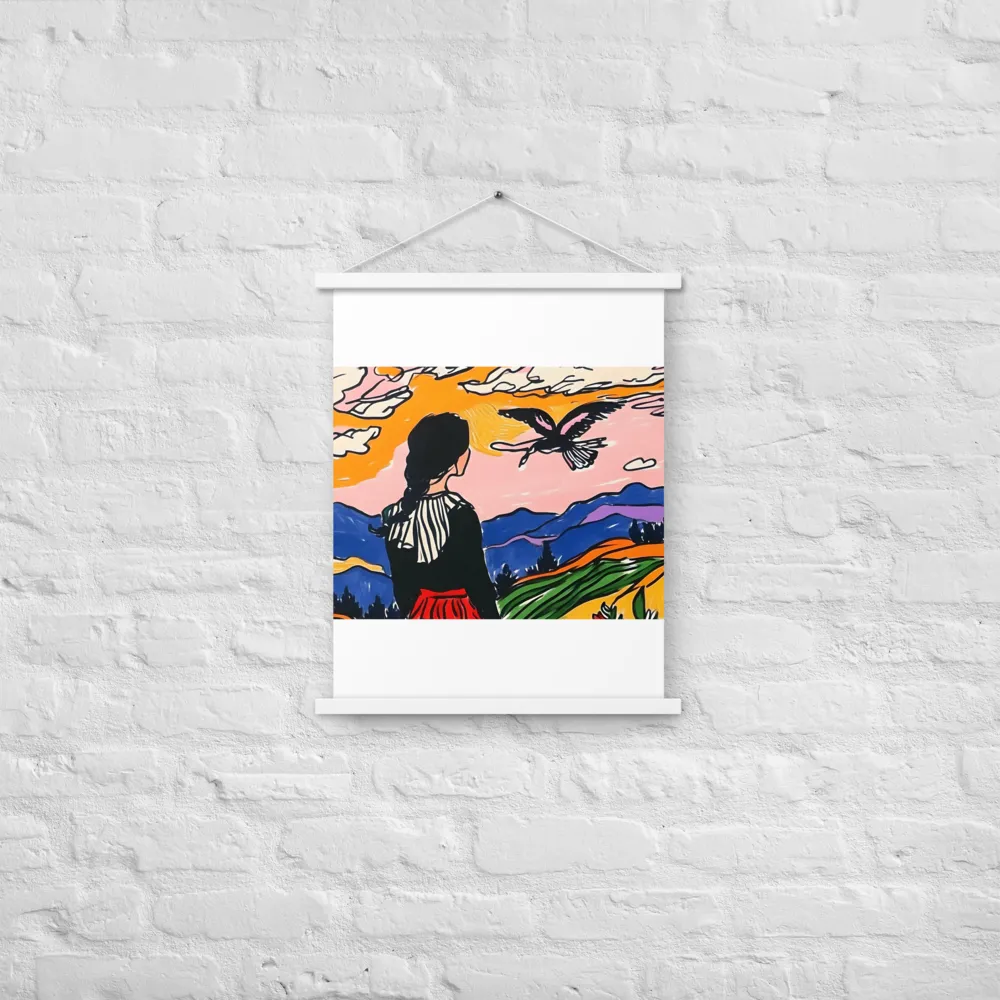 A Journey into Freedom | Poster With White Wood Hanger | 18″×24″