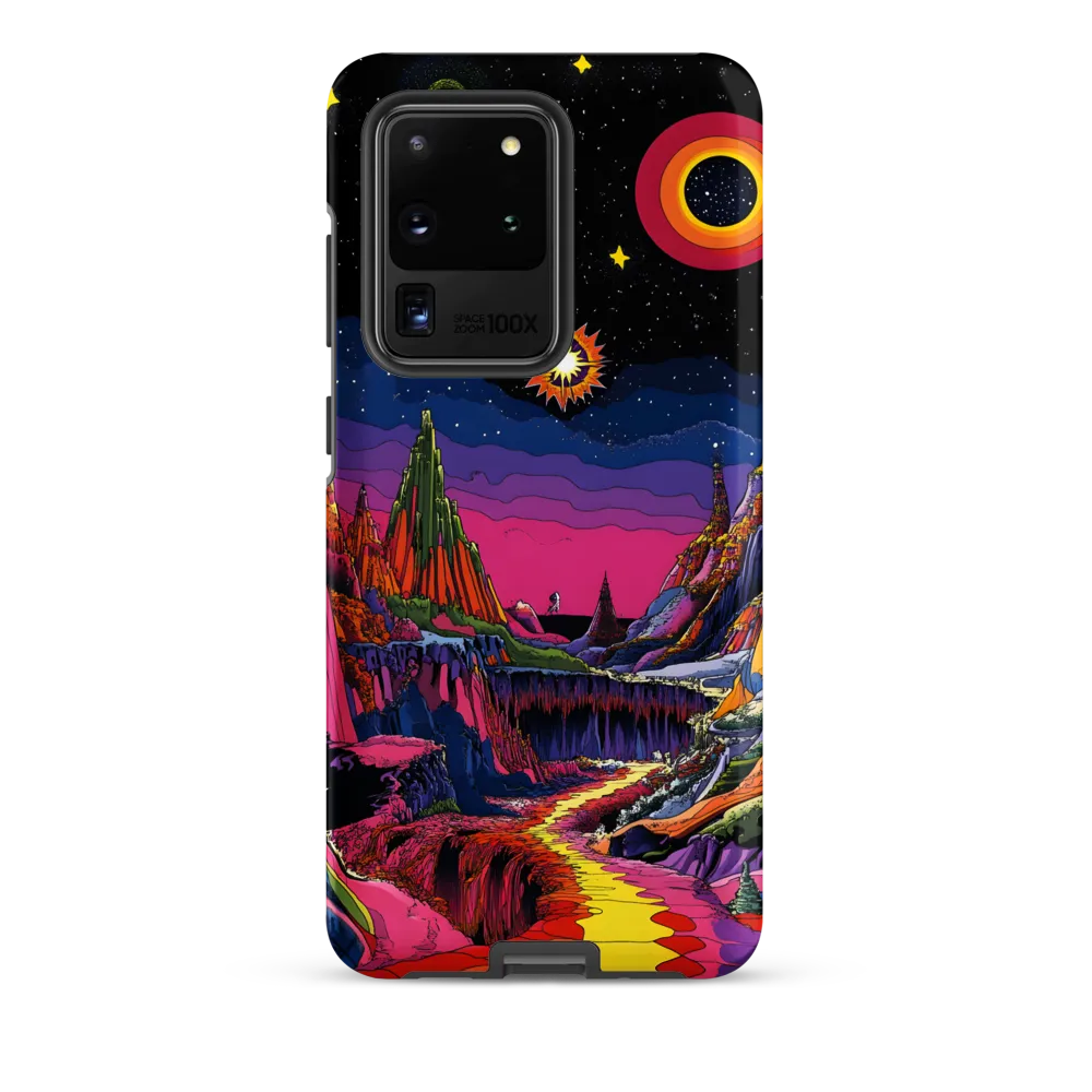 Galactic Wonders: A Journey Through an Alien Landscape
