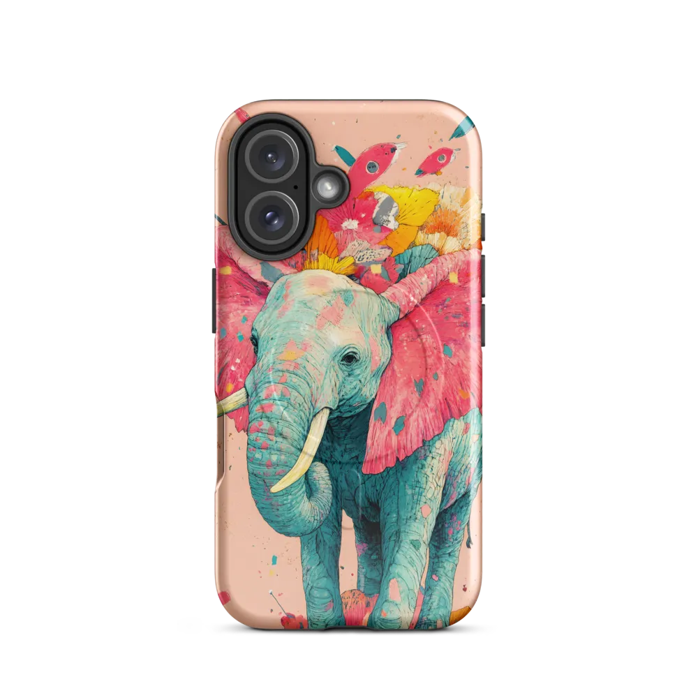 Whimsical Elegance: The Floral Elephant