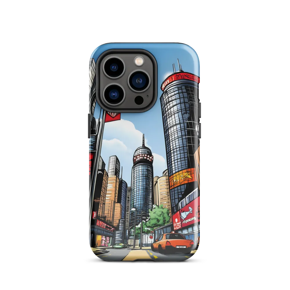 Urban Pulse: A Comic Cityscape