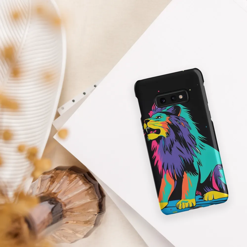 Roaring Colors: The Neon Lion