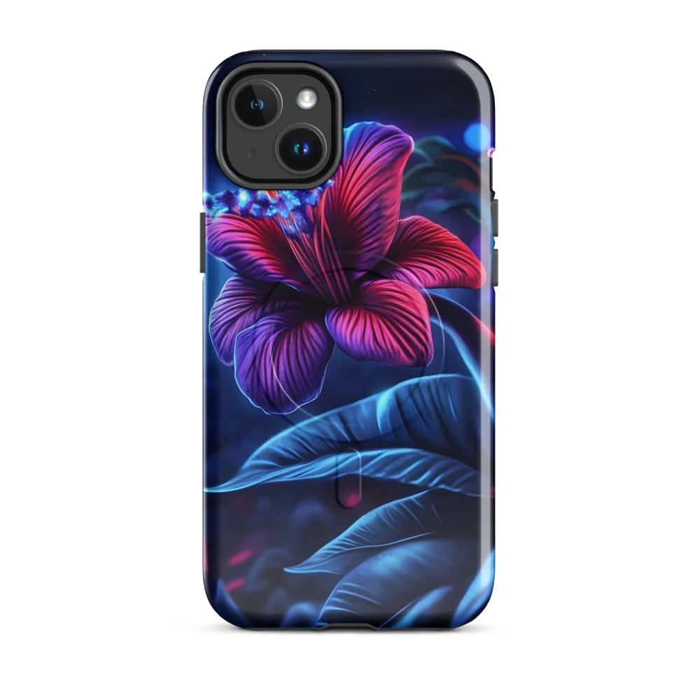Illuminated Serenity: The Surreal Blossom