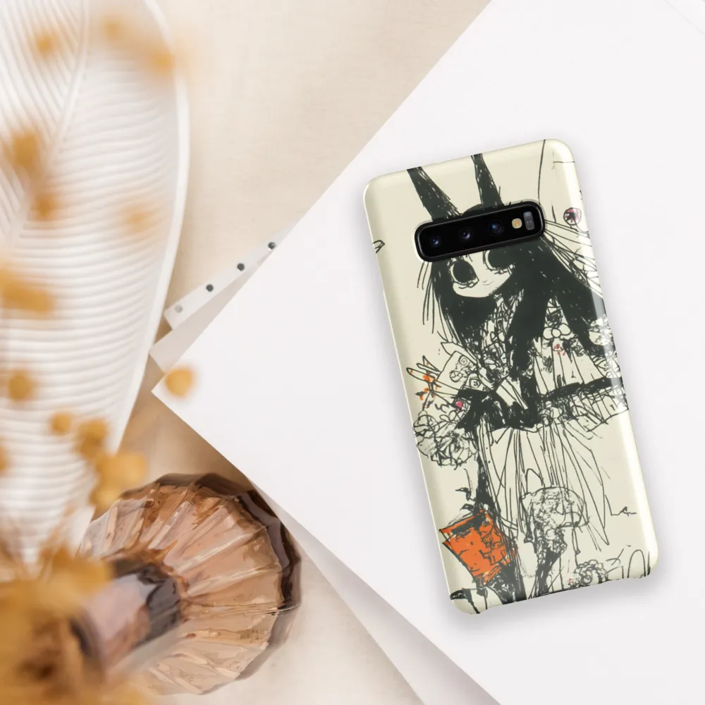 Whimsical Flora | Phone Case |  S10 Plus | Snap Case | Glossy