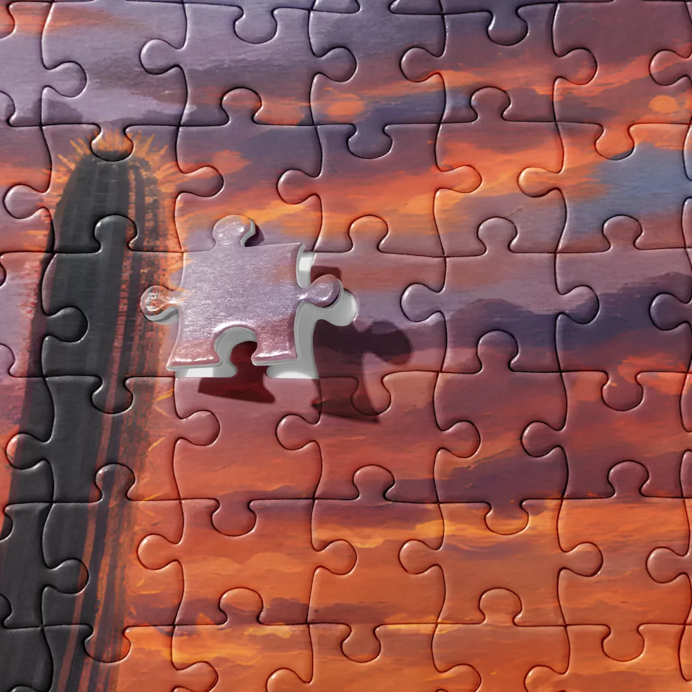 Saguaro Sunset 
 Jigsaw Puzzle