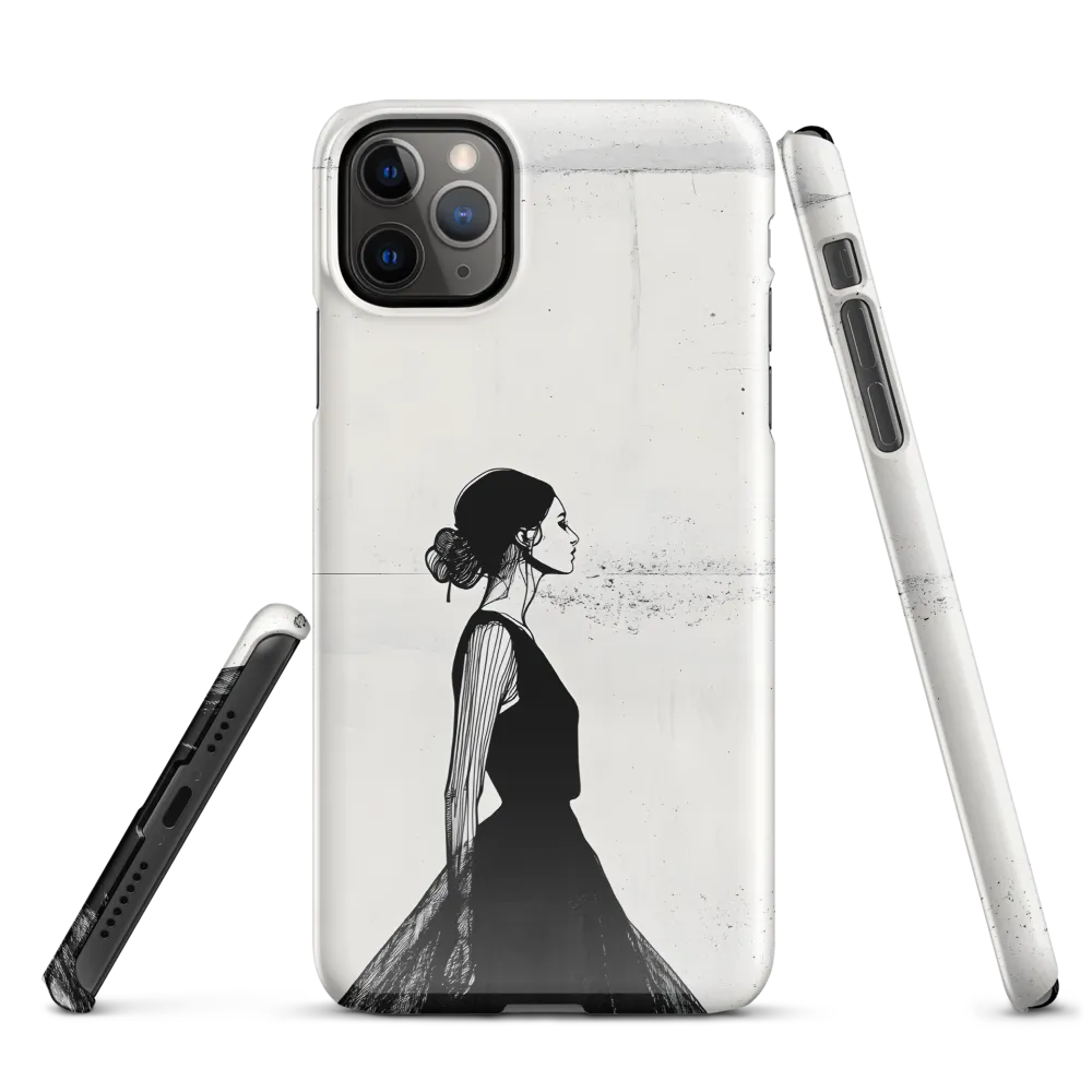 Elegance in Monochrome | Phone Case |  11 Pro Max | Snap Case | Glossy