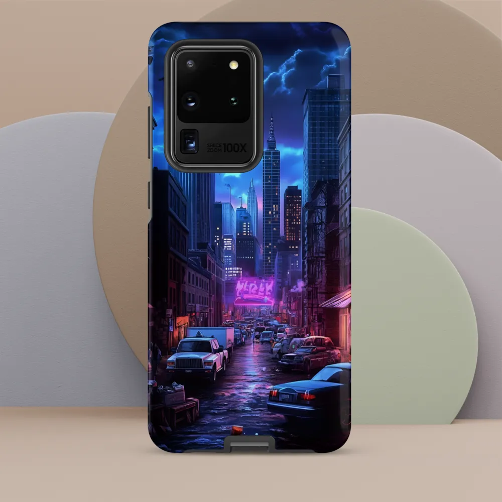 Urban Mystique: A Cyberpunk Night