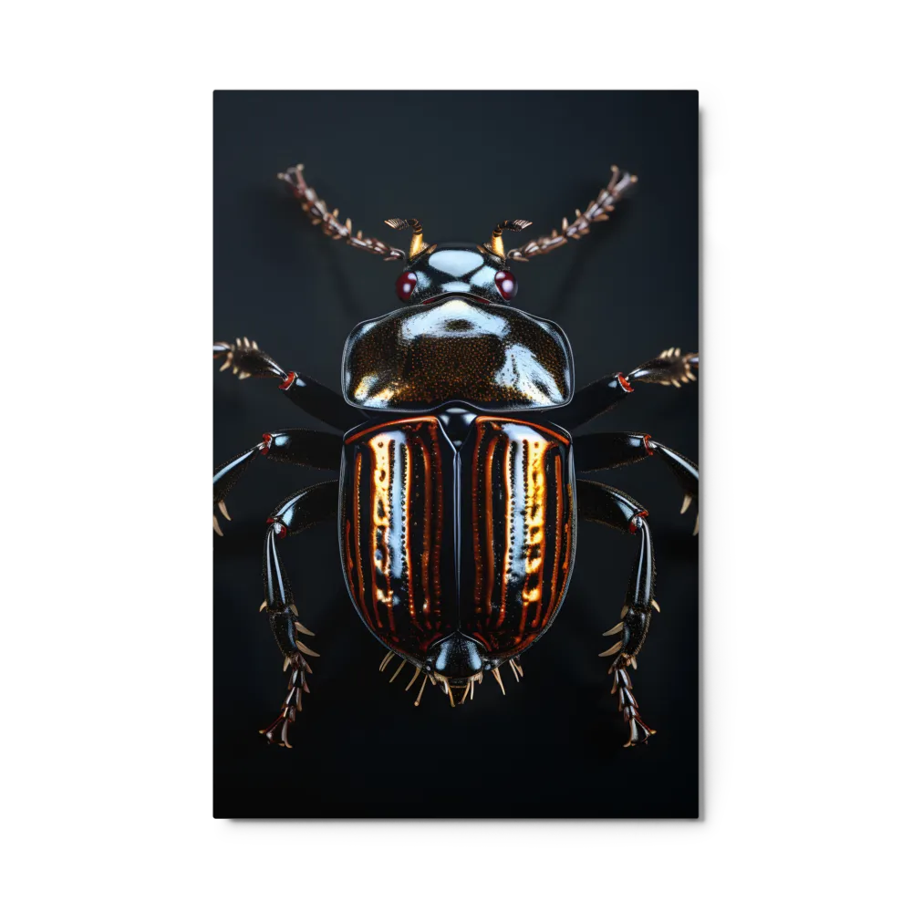 Luminous Insect Majesty | Metal Print | 24″×36″